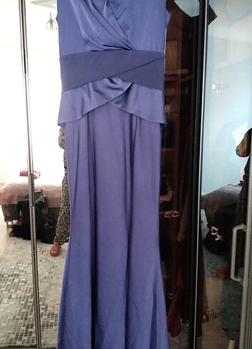 lacivert abiye - Görsel 2