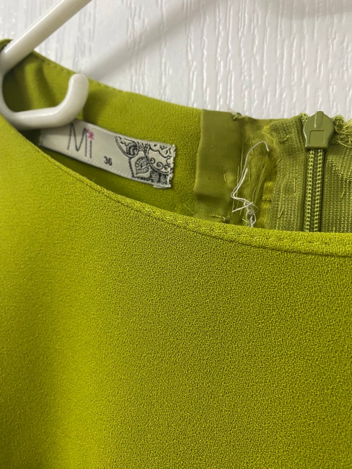 Yeşil Uzun Kadın Tulum - Görsel 3