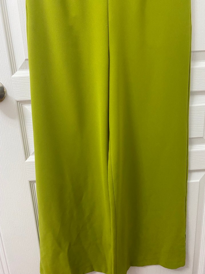 Yeşil Uzun Kadın Tulum - Görsel 2