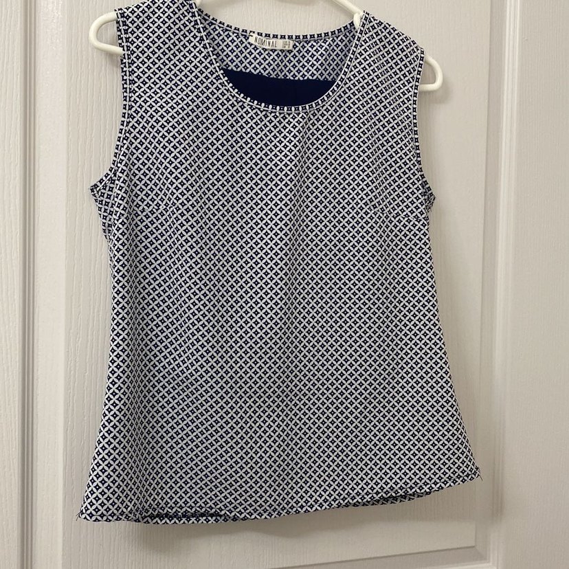 Lacivert Düğmeli Kadın Blazer 3lü etekli takım - Görsel 4