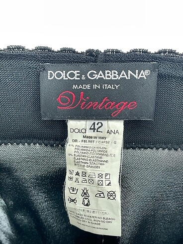 38 Beden siyah Renk Dolce & Gabbana Kısa Elbise %70 İndirimli.
