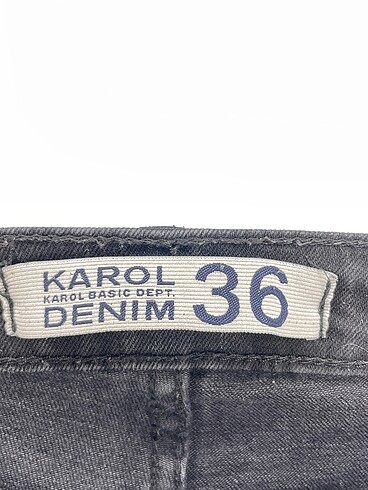 36 Beden siyah Renk Vintage Love Jean / Kot %70 İndirimli.