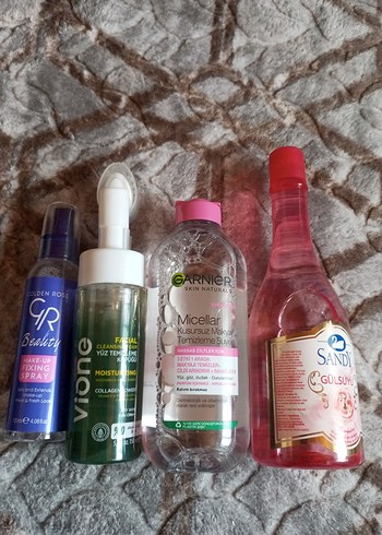 Vıone Yüz Temizleyici ve Garnier Mıcella Su Seti
