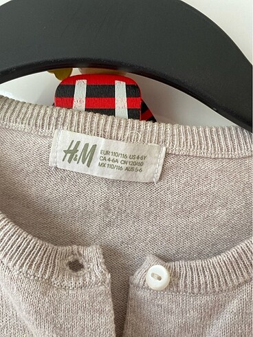 H&M H&M 4/6yaş triko hırka