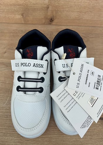U.S Polo Assn. Beyaz Cocuk Sneaker