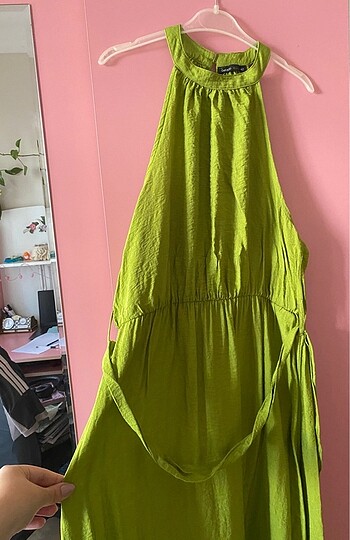 xl Beden Yeşil elbise