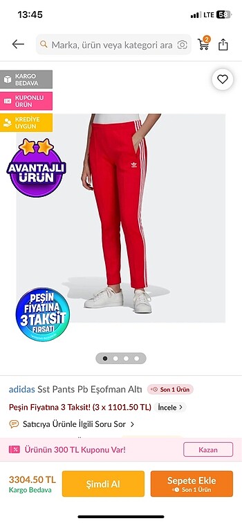Adidas Adidas eşofman alti