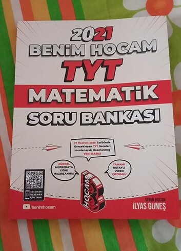 2021 benim hocam yayınları tyt matematik soru bankası