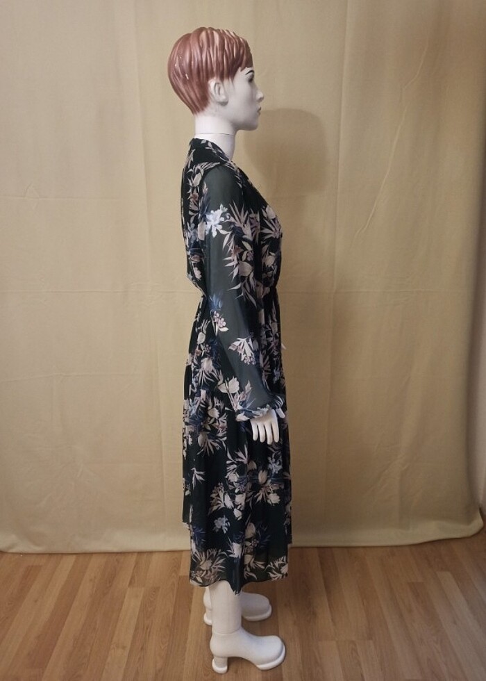 Yeşil elbise - Görsel 5