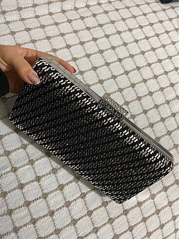 Zara El yapımı tel kırma çanta