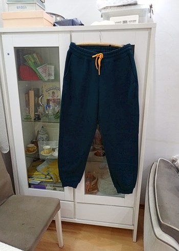 l/xl Beden Koyu Mavi Kemerli erkel Eşofman Altı