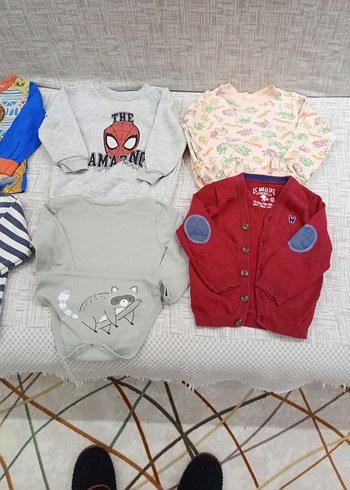 Örümcek Adam Baskılı Erkek Çocuk Gri Sweatshirt - Görsel 6