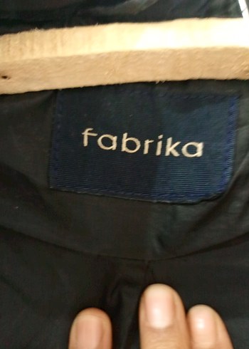 Siyah Kadın Midi Kaban, Kürklü Kapüşonlu - Görsel 6