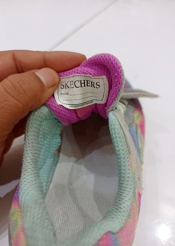 Kız Çocuk Çok Renkli Bağcıklı Spor Ayakkabı - Görsel 5