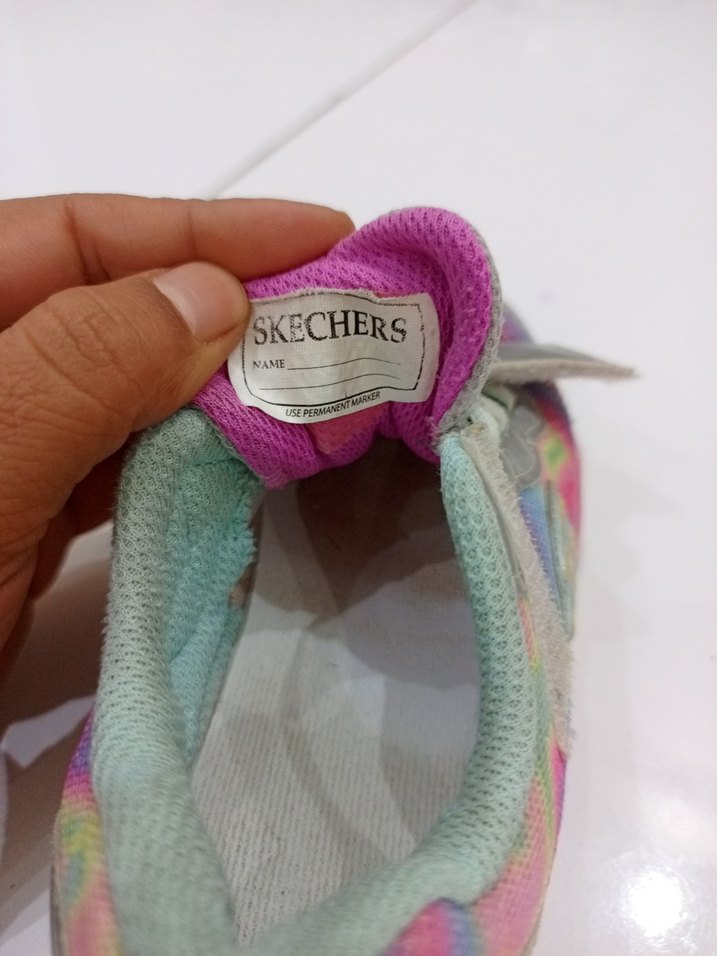 Kız Çocuk Çok Renkli Bağcıklı Spor Ayakkabı - Görsel 5