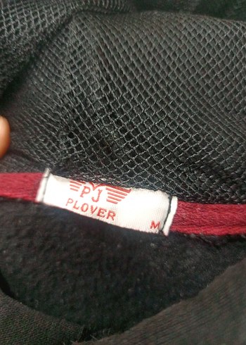 Siyah Baskılı erkekSweatshirt - Görsel 6