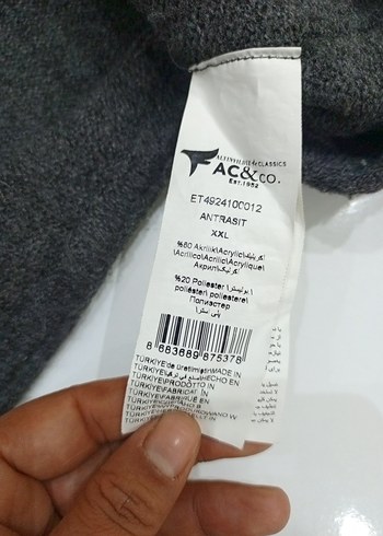 Örgü Yün Kazak - Görsel 5