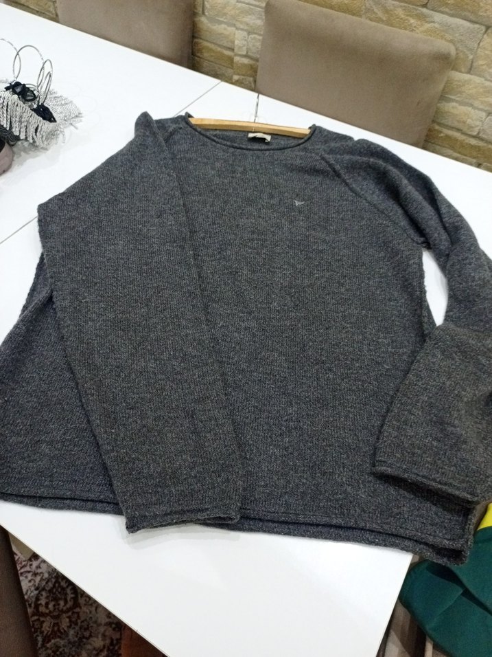 Örgü Yün Kazak - Görsel 4