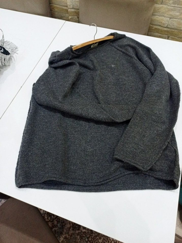 Örgü Yün Kazak - Görsel 3