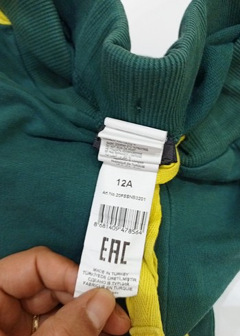 Beli Bağcıklı Yeşil Erkek Eşofman Altı - Görsel 5