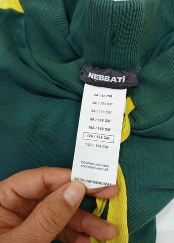 Beli Bağcıklı Yeşil Erkek Eşofman Altı - Görsel 6