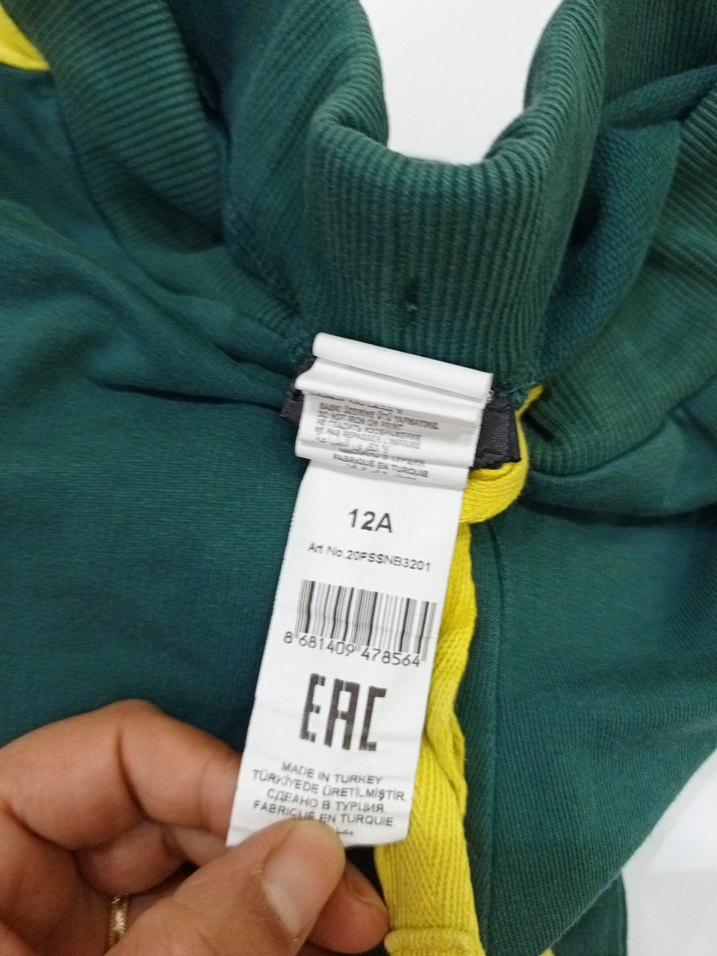 Beli Bağcıklı Yeşil Erkek Eşofman Altı - Görsel 5