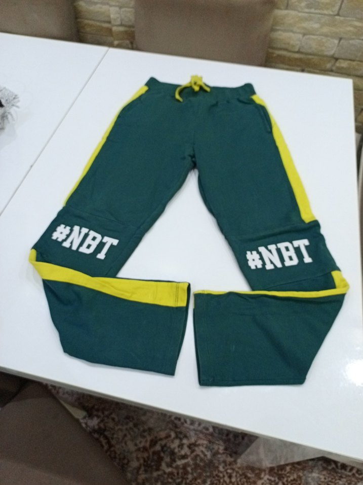 Beli Bağcıklı Yeşil Erkek Eşofman Altı - Görsel 4