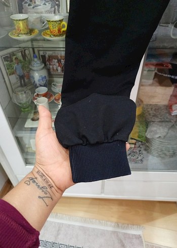 Siyah Erkek Rahat Kesim Eşofman Altı - Görsel 5