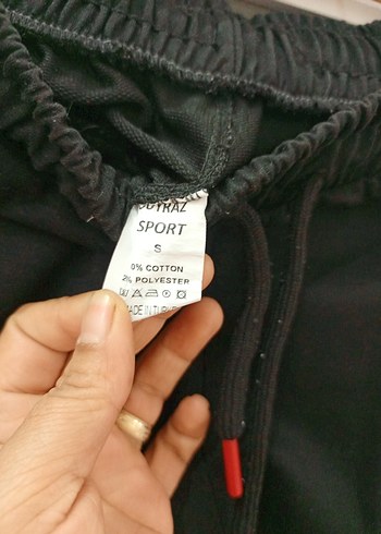 Siyah Erkek Rahat Kesim Eşofman Altı - Görsel 6