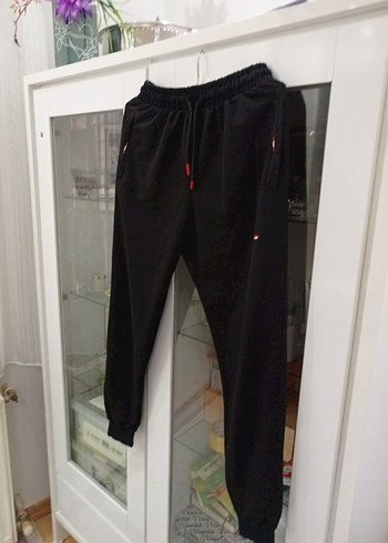 Siyah Erkek Rahat Kesim Eşofman Altı - Görsel 3