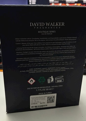 David Walker Intimate Erkek Parfümü 50 ml - Görsel 5