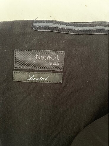 44 Beden siyah Renk Network gece elbisesi