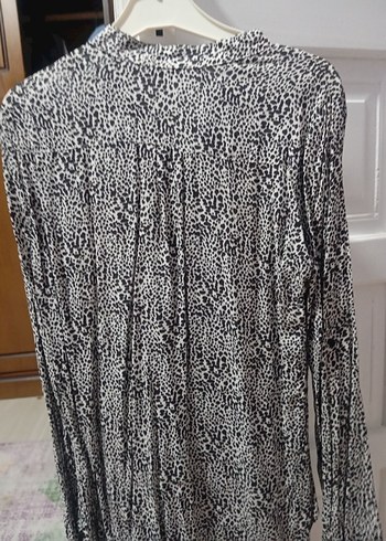 Leopar Desenli gömlek - Görsel 4