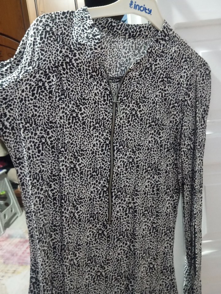 Leopar Desenli gömlek - Görsel 5