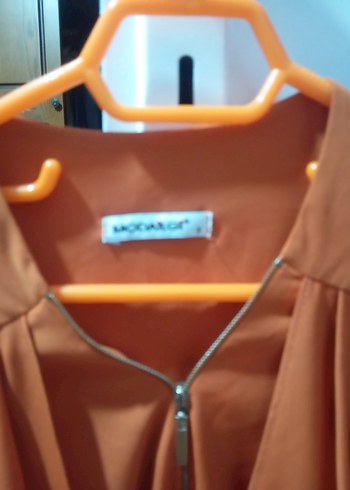 Saten V Yakalı Kadın Bluz - Görsel 7