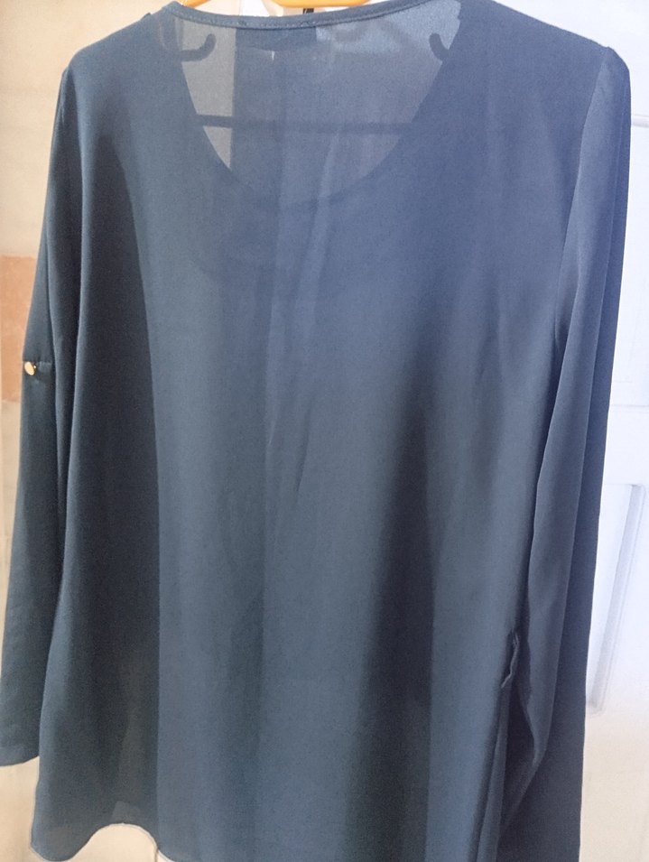 lacivert bluz ceketli - Görsel 4