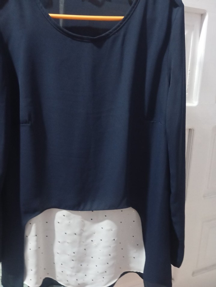 lacivert bluz ceketli - Görsel 5