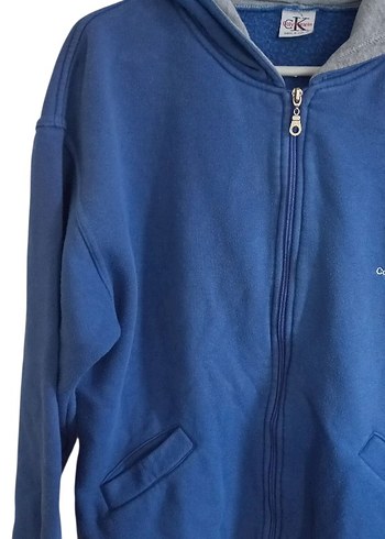 l Beden Calvin Klein Jeans Marka Kapüsonlu Erkek Sweatshirt