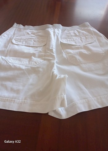 Erkek Yazlık Beyaz Şort - Görsel 8