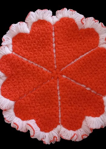 Çeyizlik El Yapımı Yuvarlak Fırfırlı Lif - Görsel 7