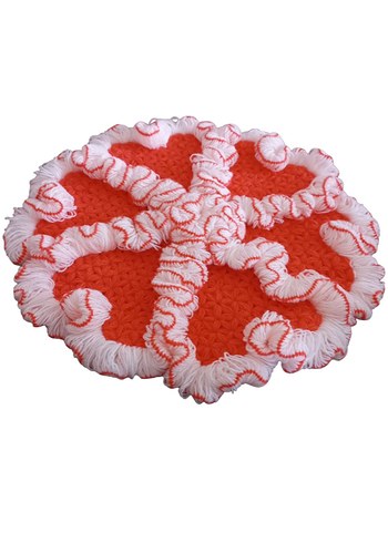 Çeyizlik El Yapımı Yuvarlak Fırfırlı Lif - Görsel 5