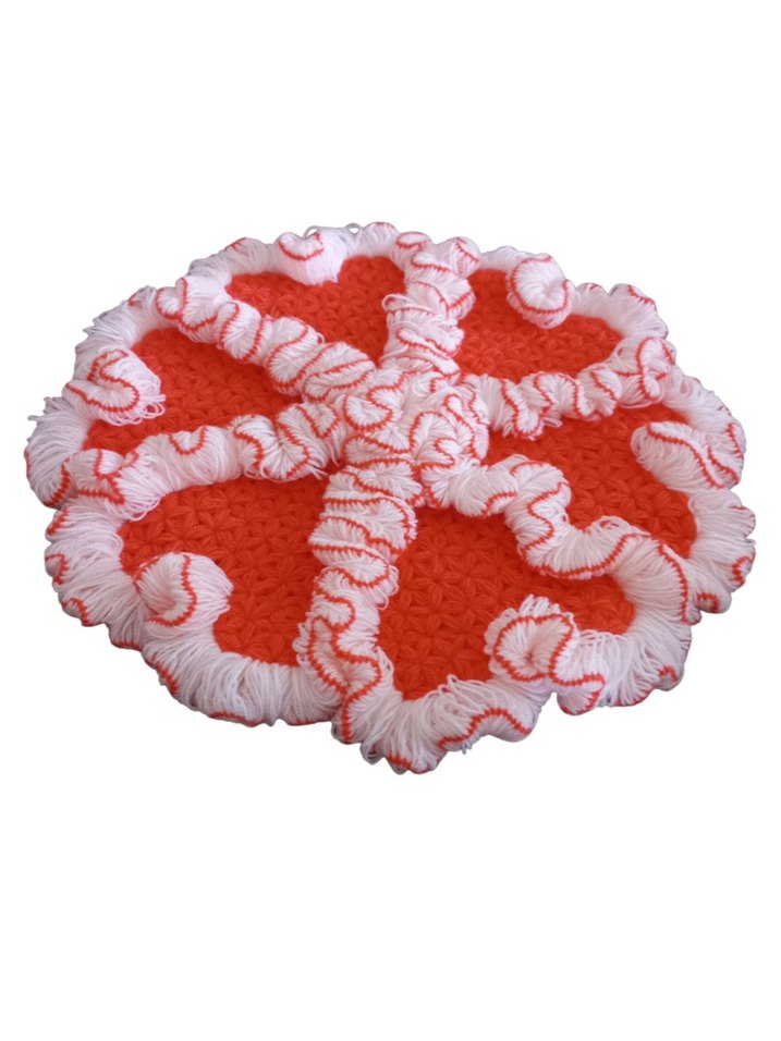 Çeyizlik El Yapımı Yuvarlak Fırfırlı Lif - Görsel 5