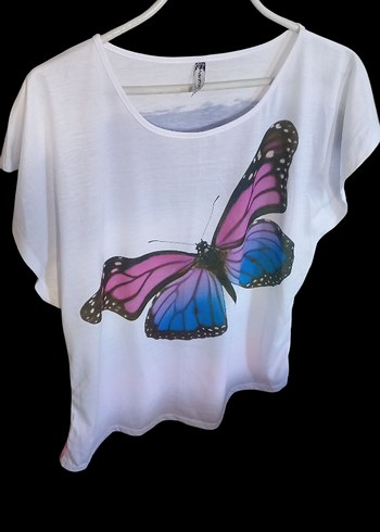 42 Beden Zeyy Marka Yazlık Penye T-Shirt