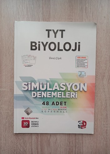 3D TYT Biyoloji Deneme