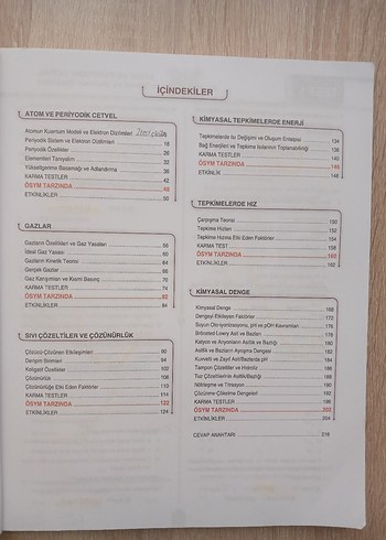  Beden Endemik 11. Sınıf Kimya Soru Bankası
