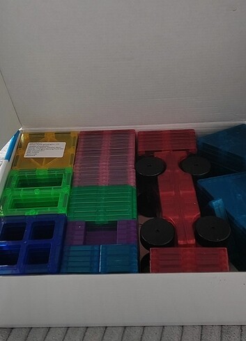 120 Parça Manyetik Blok Lego