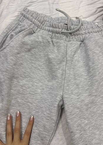 Koton Gri Kadın Midi Sweatpant Rahat Kesim