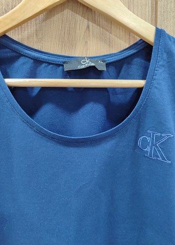 xl Beden Mavi Kadın Kısa Kollu Tişört