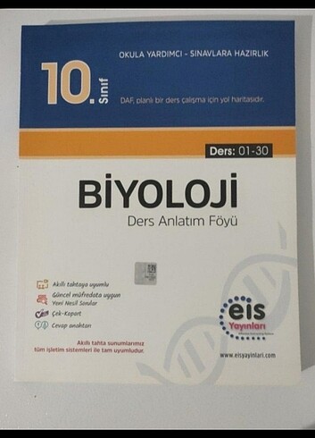 Eis yayınları 10.sınıf biyoloji