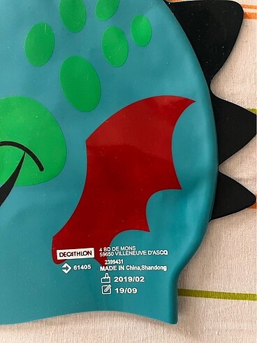 Decathlon Nabaiji Çocuk havuz bonesi - Görsel 7